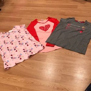 Hanna Anderson Valentines Day Shirts